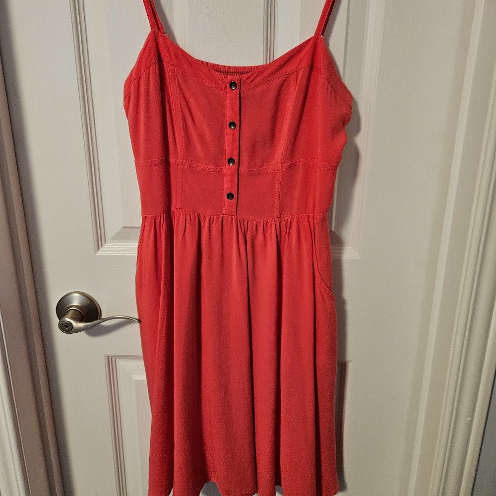 Express mini dress in size xs coral